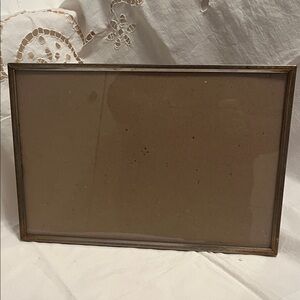 Vintage Brass  Picture Frame